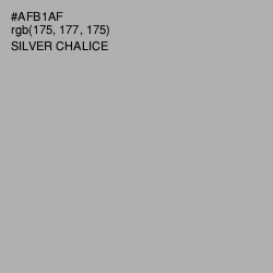 #AFB1AF - Silver Chalice Color Image